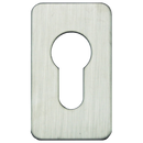 ASEC Self Adhesive 35mm x 60mm Small Euro Escutcheon