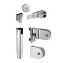 ASEC Aluminium 4-Part Cubicle Kit