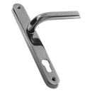 ASEC 85 Lever/Lever UPVC Furniture - 242mm Backplate