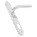 ASEC 85 Lever/Lever UPVC Furniture - 242mm Backplate