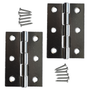 ASEC 75mm Button Tip Butt Hinges