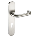 ASEC Radius Backplate Lever Furniture DDA