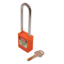 ASEC Safety Lockout Tagout Padlock Long Shackle
