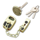 ASEC Door Chain with External Cylinder