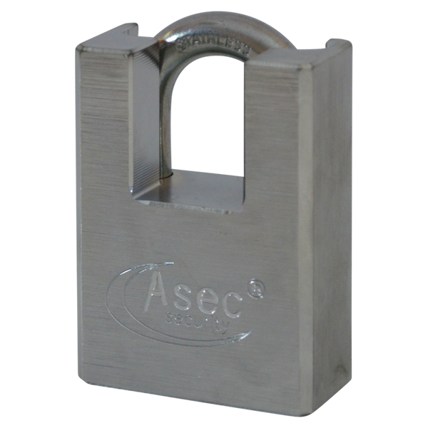 ASEC Closed Shackle Padlock with Removable Cylinder