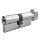 ASEC 5-Pin Euro Key & Turn Cylinder