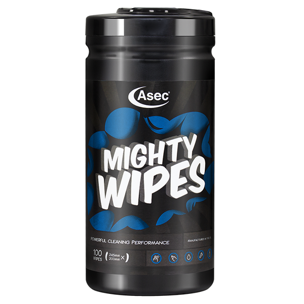 ASEC Mighty Antiseptic Wipes - Heavy Duty Hand & Surface Wipes