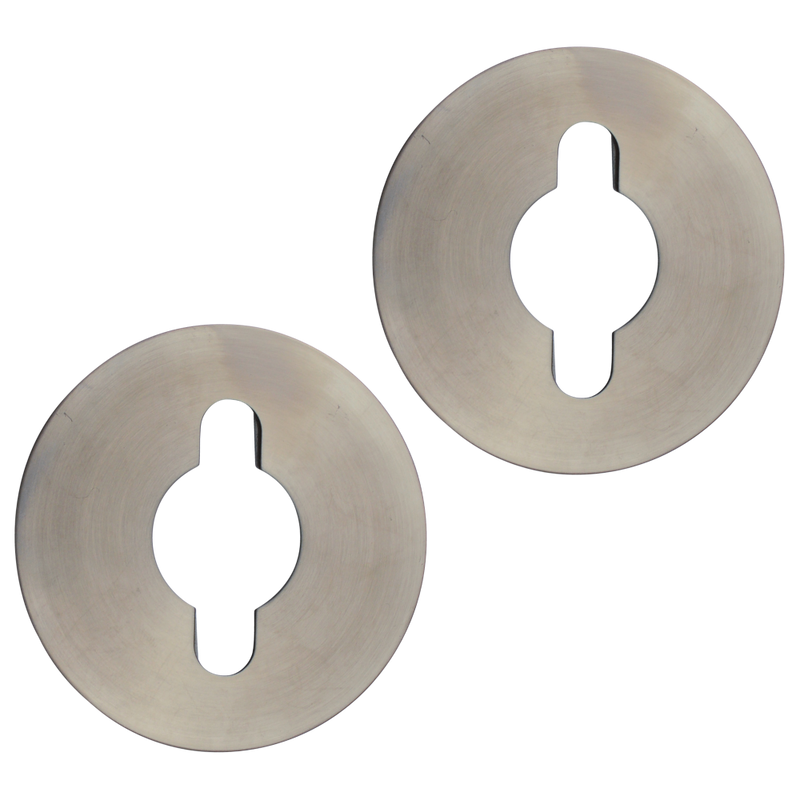 ASEC Retro Fit Repair Plate Pair To Suit Lever On Rose