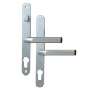 ASEC 68mm Lever UPVC Door Furniture With Snib