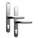 ASEC 68mm Lever UPVC Door Furniture No Snib