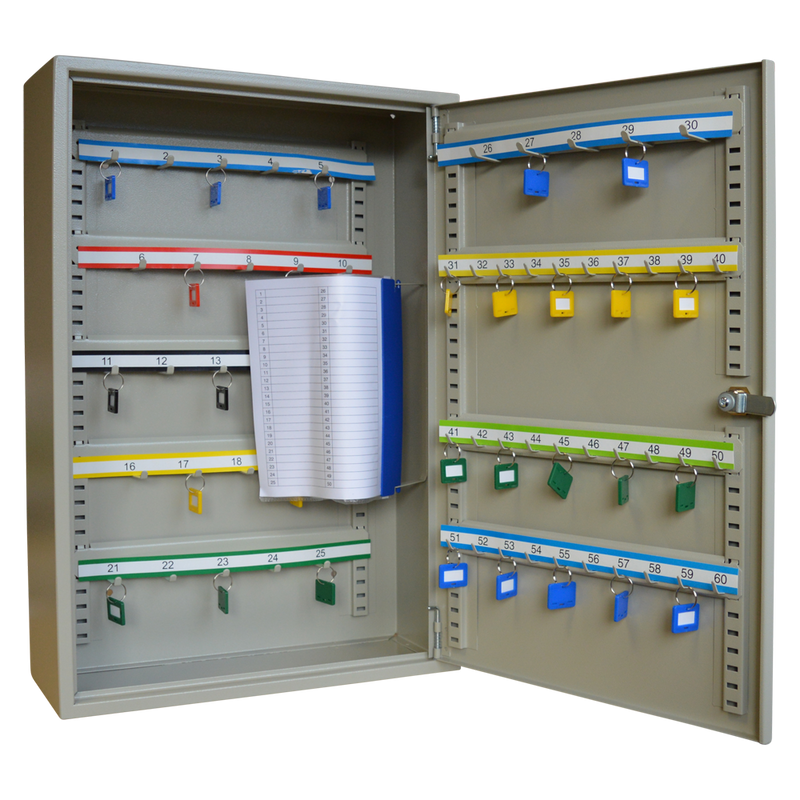 ASEC 60 Hook Cabinet for Keys & Key Bunches