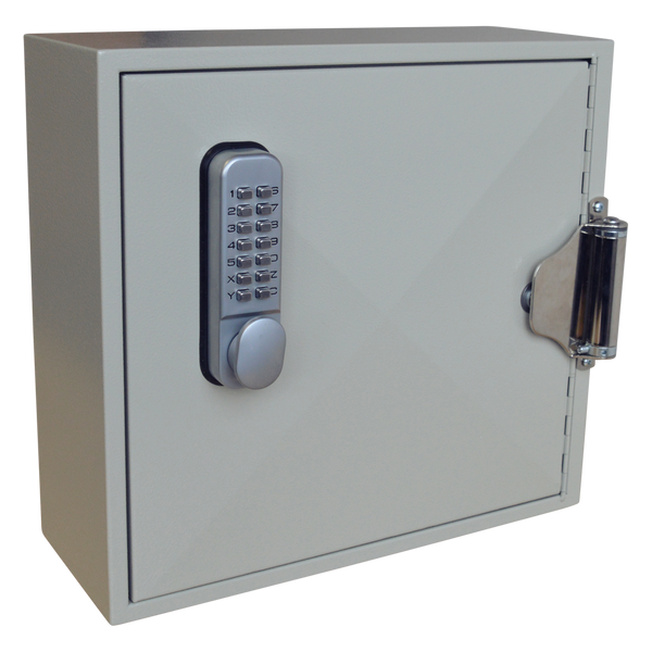 ASEC 50 Hook Digital Self Closing Cabinet For Padlocks or Key Bunches