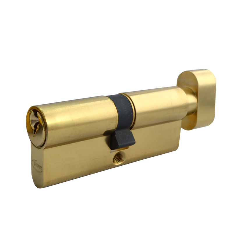 ASEC 5-Pin Euro Key & Turn Cylinder