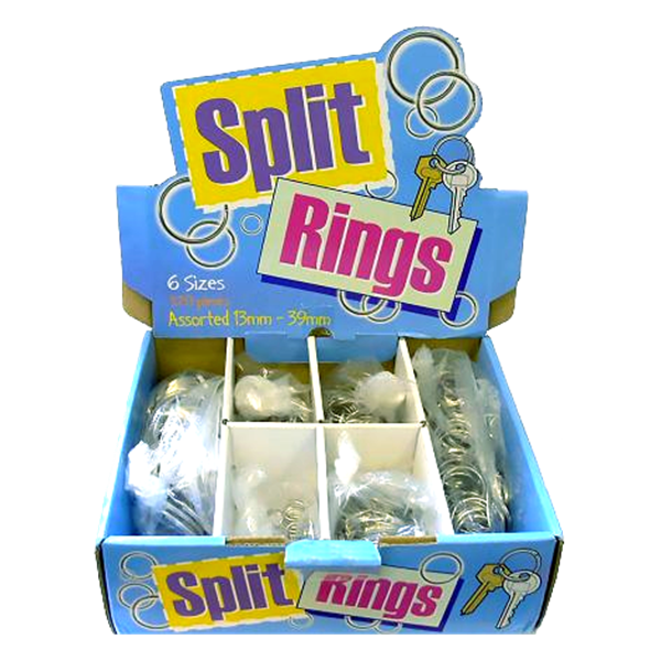 ASEC Assorted Split Rings