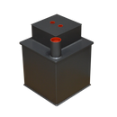 ASEC Under Floor Safe Body With Deposit Facility To Take 200mm x 200mm Door