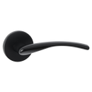 ASEC URBAN Madison Lever on Round Rose Door Furniture Ebony