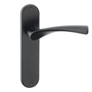 ASEC URBAN Miami Lever on Plate Latch Door Furniture Ebony