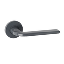 ASEC URBAN Utah Lever on Round Rose Door Furniture