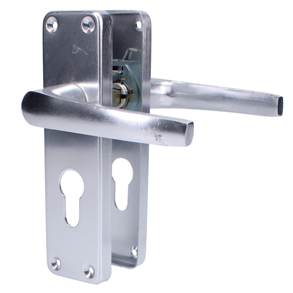 ASEC Stafford Plate Furniture Lever Euro Lock Handle