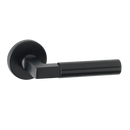 ASEC URBAN San Diego Lever On Round Rose Door Furniture Ebony