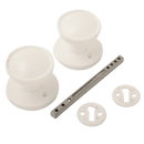 ASEC Plastic Rim/Mortice Knob Set 48mm