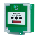 ASEC Resettable Illuminated Triple Pole Call Point With Cover, Timer & Sounder