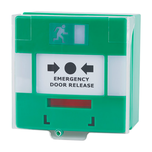 ASEC Resettable Illuminated Triple Pole Call Point With Cover & Sounder
