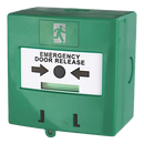 ASEC Resettable Illuminated Triple Pole Call Point With Cover Weatherproof