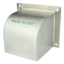 ASEC Exit Button Cover Stainless Steel