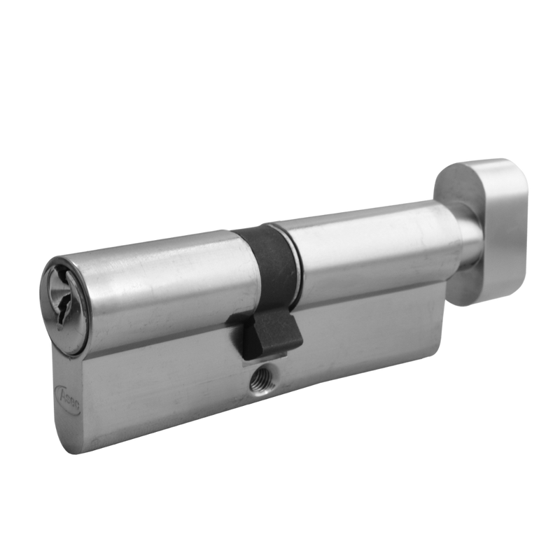 ASEC 5-Pin Euro Key & Turn Cylinder