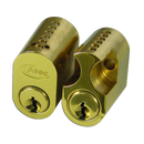 ASEC 6-Pin Scandinavian Oval External / Internal Cylinder