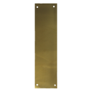 ASEC 75mm Wide Polished Brass Finger Plate