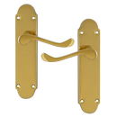 ASEC Oakley Plate Mounted Lever Furniture