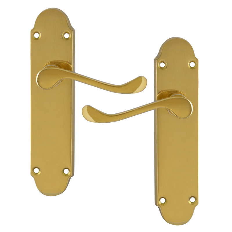 ASEC Oakley Plate Mounted Lever Furniture