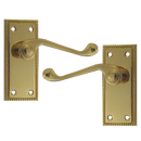 ASEC Georgian Plate Mounted Lever Furniture
