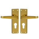 ASEC Victorian Plate Mounted Lever Furniture