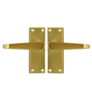 ASEC Victorian Plate Mounted Lever Furniture