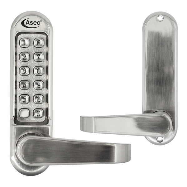 ASEC AS4300 Series Lever Operated Digital Lock No Latch