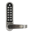 ASEC AS4300 Series Lever Operated Easy Code Change Digital Lock With Optional Free Passage & Adaptor Kit For Panic Device