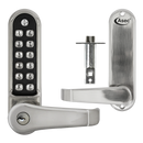 ASEC AS4300 Series Lever Operated Easy Code Change Digital Lock With Key Override & Optional Free Passage