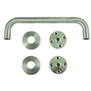 ASEC Bolt Fix Round Rose Stainless Steel Pull Handle