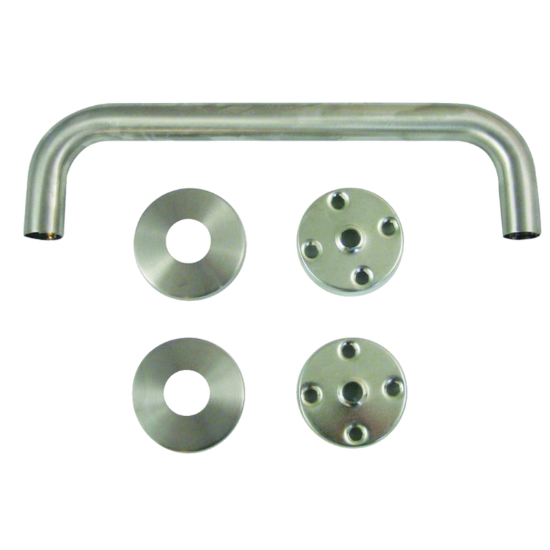 ASEC Bolt Fix Round Rose Stainless Steel Pull Handle