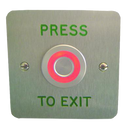 ASEC Touch Sensitive Illuminated Red/Green Halo Exit Button