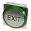 ASEC All Active Small Push Plate Exit Button