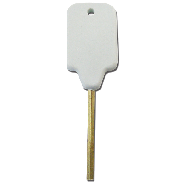 ASEC TS7451 White Plastic Head Avocet WMS Window Key