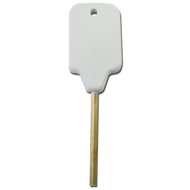 ASEC TS7451 White Plastic Head Avocet WMS Window Key