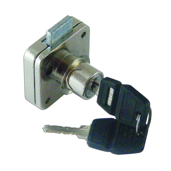 ASEC Deadbolt Furniture Lock Square Plate