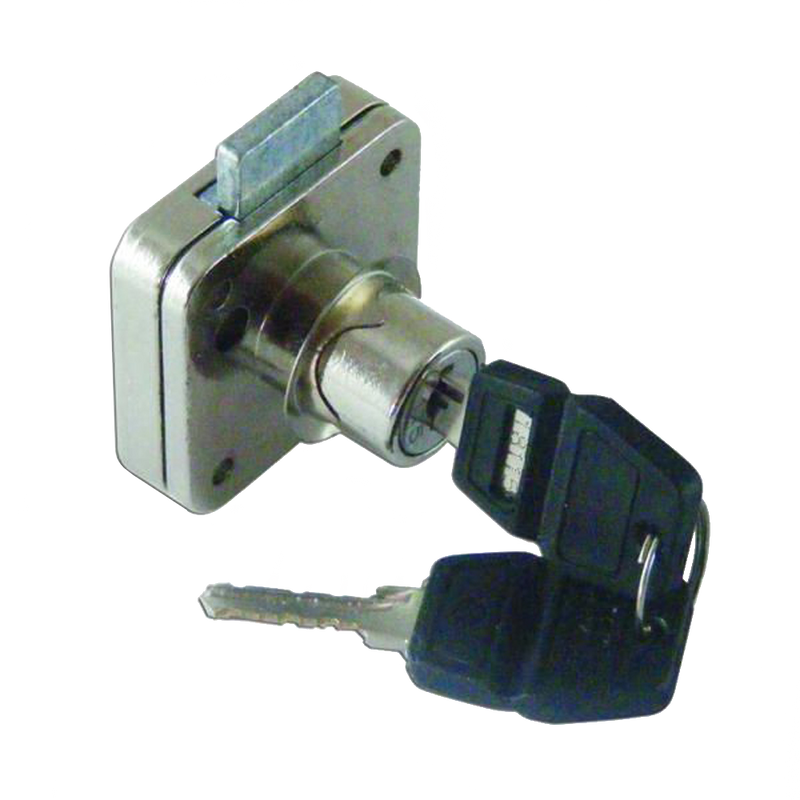 ASEC Deadbolt Furniture Lock Square Plate