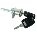 ASEC Single Flange Fix Furniture Pedestal Lock