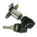 ASEC Twin Flange Fix Furniture Pedestal Hook Cam Lock